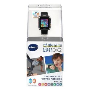 VTech KidiZoom Smartwatch DX2 Black New